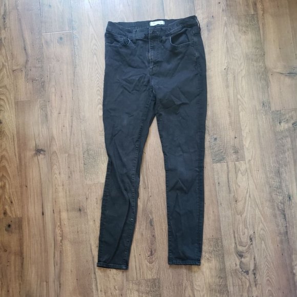 Madewell Roadtripper Black Denim Jeans